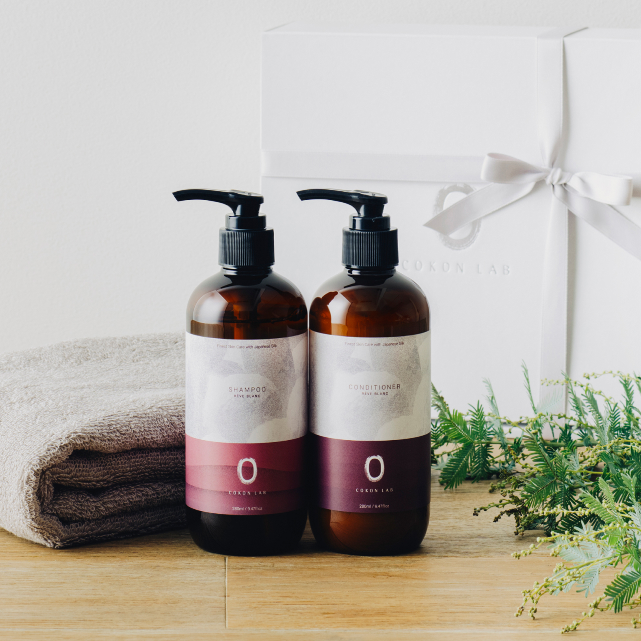 【バレンタイン限定】ヘアケアギフト タオルセット